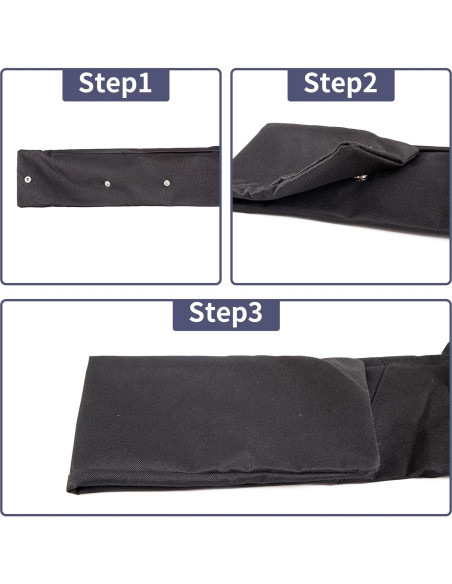 Bolsa para Palos de Hockey ANEETAFAN, Impermeable 177.8 cm