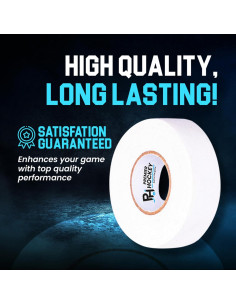 Cinta de Tela Blanca Premier Sports para Hockey - Paquete de 10 Rollos 2
