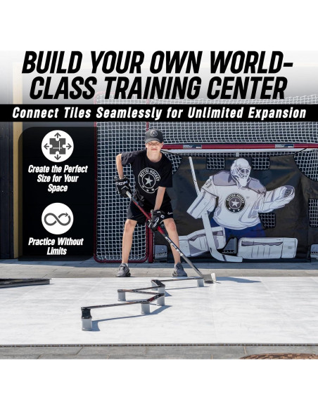 Azulejos de Suelo Seco Extreme Mejor Hockey 10-Pack 2.09 m