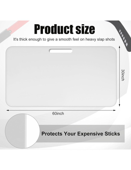 Pad de Hockey Timgle 76x152 cm para Entrenamiento Off-Ice