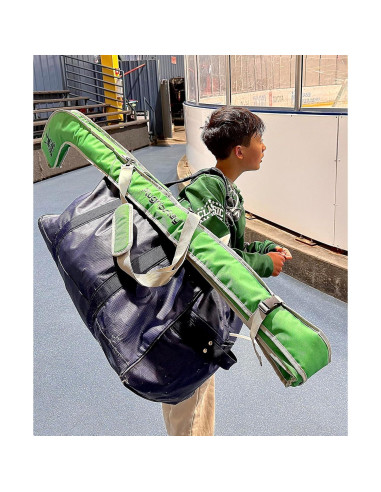Bolsa de Palos de Hockey Plug Acolchada 185 cm con Correa Ajustable