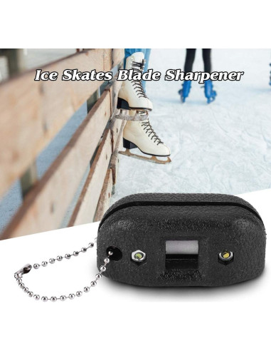 Afilador de cuchillas de patines de hielo Bnineteenteam portátil