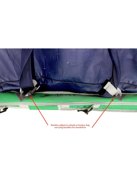 Bolsa de Palos de Hockey Plug Acolchada 185 cm con Correa Ajustable