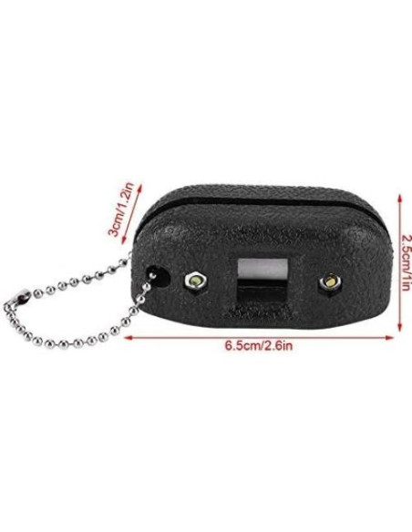 Afilador de cuchillas de patines de hielo Bnineteenteam portátil