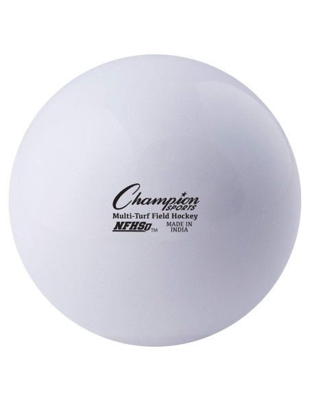 Pelotas de Hockey sobre Césped Champion Sports, 12 Unidades, 6.99 cm