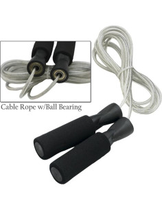 Cuerda para Saltar Ajustable Da Vinci 3.05m con Peso 2