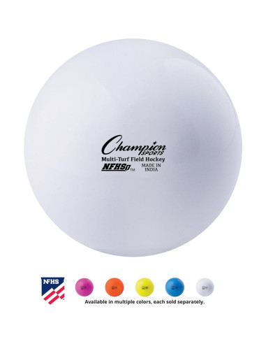 Pelotas de Hockey sobre Césped Champion Sports, 12 Unidades, 6.99 cm