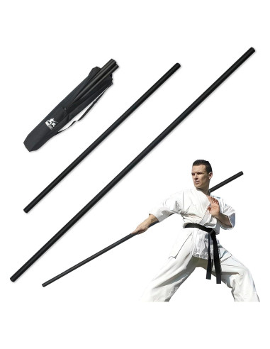 Bastón de Bo Acolchado PHYSKOW 1.22m - 1.83m Plegable