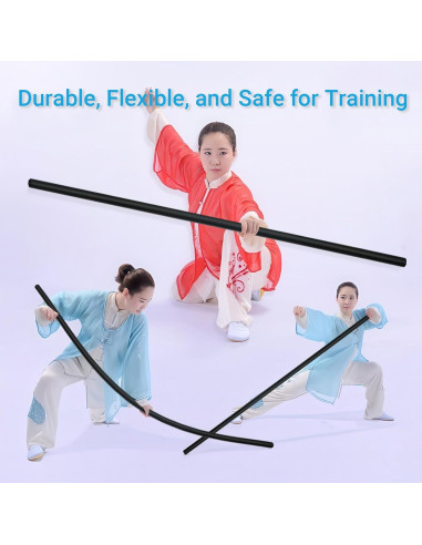 Bastón de Bo Acolchado PHYSKOW 1.22m - 1.83m Plegable