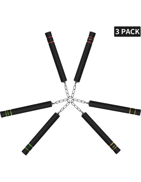 Nunchakus de Espuma e-jades 2 Pack para Niños y Adultos