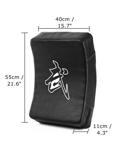 Almohadilla de Boxeo Workouty Strike Pads 55x40cm Negro