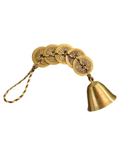 Campana Feng Shui Ziyutam FSL para Suerte y Prosperidad