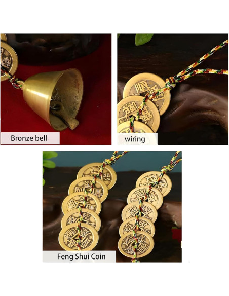 Campana Feng Shui Ziyutam FSL para Suerte y Prosperidad