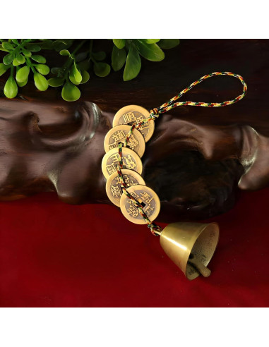 Campana Feng Shui Ziyutam FSL para Suerte y Prosperidad