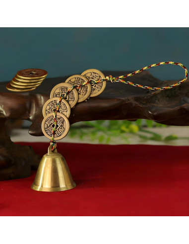 Campana Feng Shui Ziyutam FSL para Suerte y Prosperidad