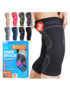 Rodillera de Compresión Modvel para Alivio de Dolor - Unisex