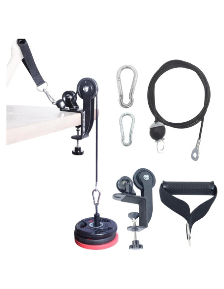 Sistema de Poleas para Entrenamiento de Lucha de Brazos CONBUT AWT