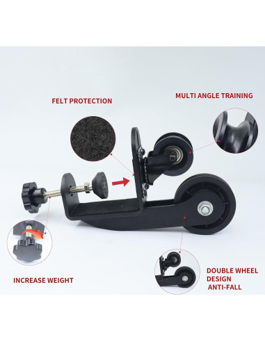 Sistema de Poleas para Entrenamiento de Lucha de Brazos CONBUT AWT