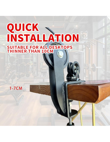 Sistema de Poleas para Entrenamiento de Lucha de Brazos CONBUT AWT