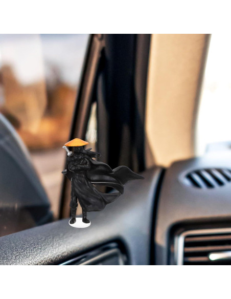 Conjunto 4 Figuras Guerreros Chinos en Resina 5cm - Decoración