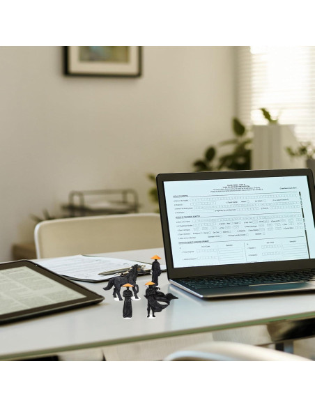 Conjunto 4 Figuras Guerreros Chinos en Resina 5cm - Decoración