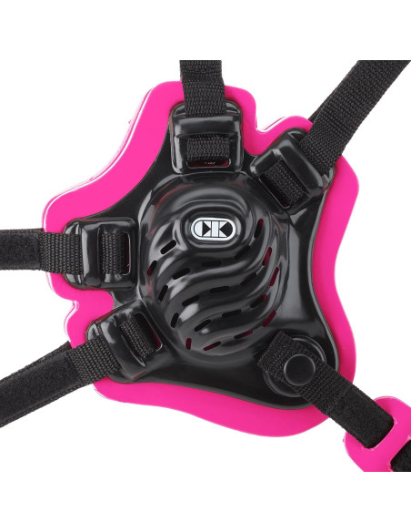 Cabezal de Lucha Cliff Keen Tornado Negro/Rosa Talla Única