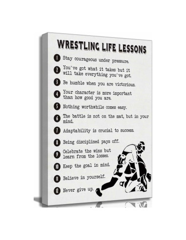 Arte de Pared Motivacional Lienzo 30x40cm Citas Inspiracionales