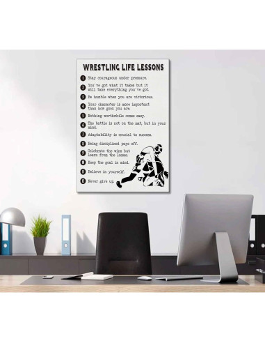 Arte de Pared Motivacional Lienzo 30x40cm Citas Inspiracionales