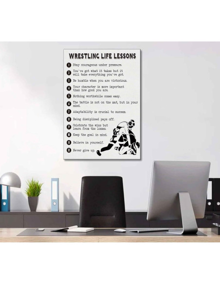 Arte de Pared Motivacional Lienzo 30x40cm Citas Inspiracionales