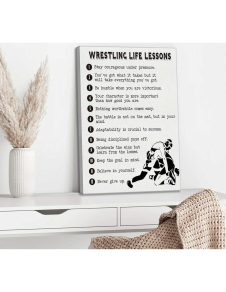 Arte de Pared Motivacional Lienzo 30x40cm Citas Inspiracionales