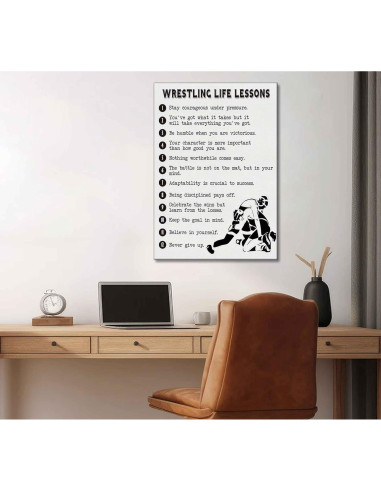 Arte de Pared Motivacional Lienzo 30x40cm Citas Inspiracionales