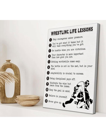 Arte de Pared Motivacional Lienzo 30x40cm Citas Inspiracionales