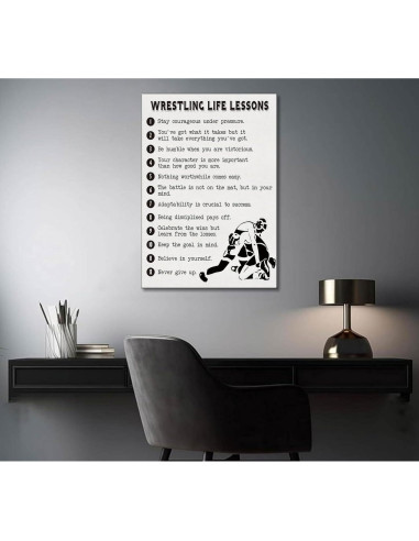 Arte de Pared Motivacional Lienzo 30x40cm Citas Inspiracionales