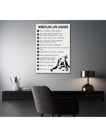 Arte de Pared Motivacional Lienzo 30x40cm Citas Inspiracionales