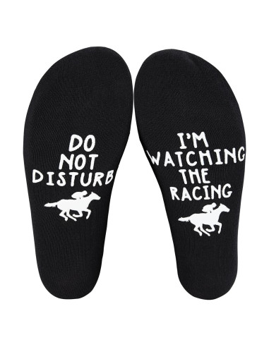 Calcetines de Carreras de Caballos Algodón Unisex Talla Única