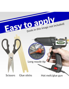 Cinta para Alfombra Instabind Grafito 16.46m - DIY Duradera 2