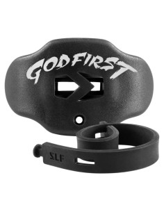 Protector Bucal Deportivo SLEEFS Dios Primero Negro - Juvenil