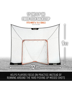 Red de Respaldo para Lacrosse Franklin Sports 3.66x2.74m 2