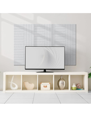 Paneles Acústicos Autoadhesivos Vieshful 30x30cm Paquete de 10