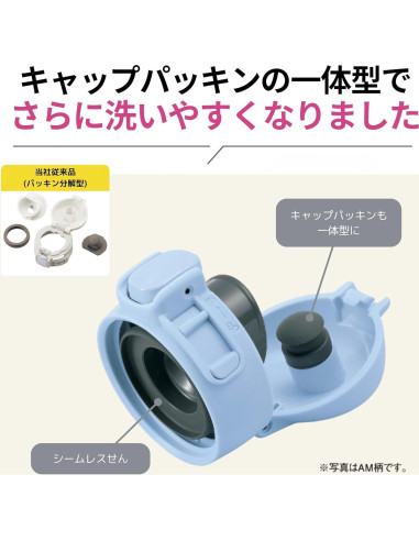 Taza de Acero Inoxidable Zojirushi SM-WS48-BM 480 ml Negra