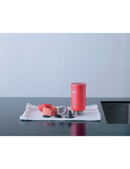 Taza de Acero Inoxidable Zojirushi Rosa Coral 200 ml