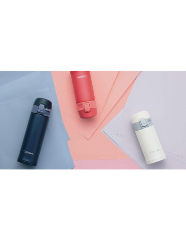 Taza de Acero Inoxidable Zojirushi Rosa Coral 200 ml