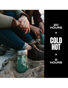 Contenedor Aislado S'well 12oz Verde Follaje - Acero Inoxidable 2