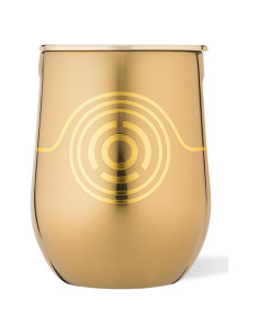 Copa de Vino Sin Tallo Corkcicle 12 oz Aislada C3PO