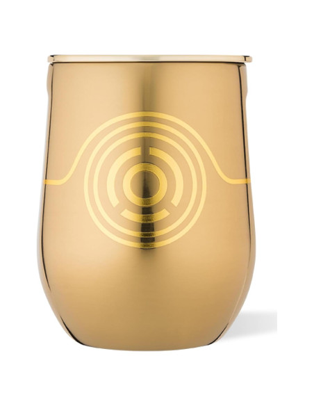 Copa de Vino Sin Tallo Corkcicle 12 oz Aislada C3PO