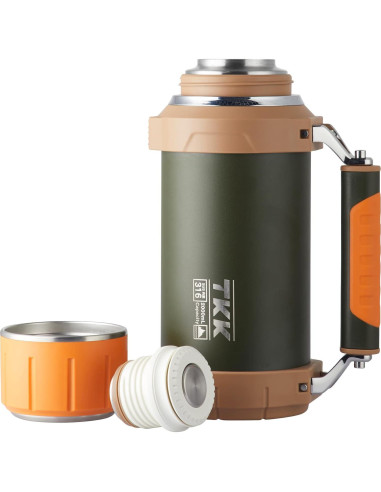 Botella Aislada TKK de Acero Inoxidable 1.8L Naranja