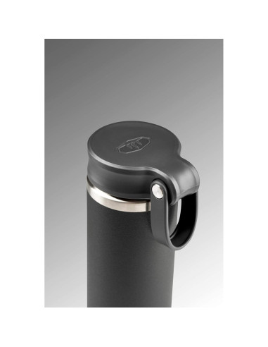 Botella de Agua Aislada GSI Outdoors MicroLite Twist 500 ml Negra