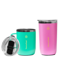 Set de 2 Tazas Aisladas ThermoFlask 355 ml y 474 ml