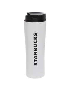 Taza de viaje Starbucks acero inoxidable 473 ml tapa giratoria