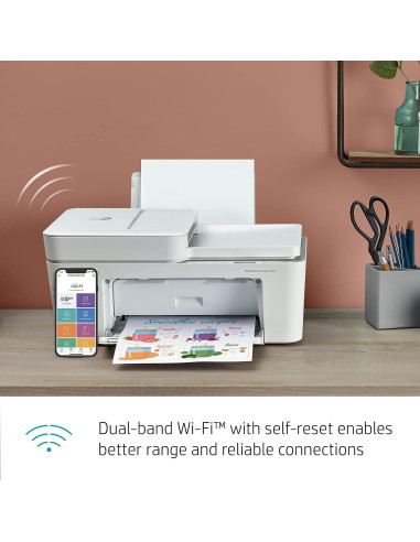 Impresora Todo-en-Uno HP DeskJet Plus 4155 Inalámbrica
